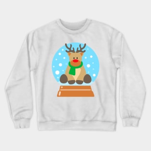 Reindeer Snow Globe Crewneck Sweatshirt